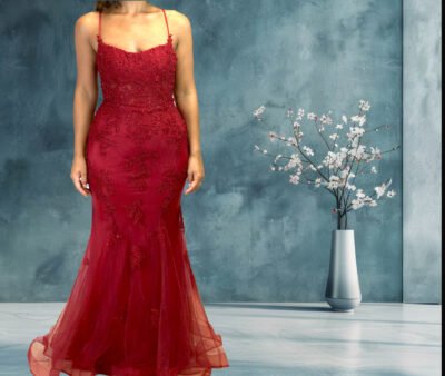 Mermaid Tulle Prom Dress