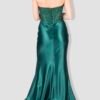 Strapless Beaded Long Dress