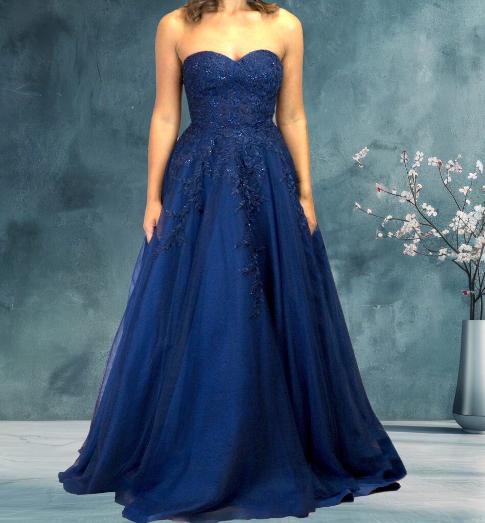 Fonthill Road Prom Dresses 19 Strapless Ballgown Embroidery Top
