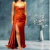 Stunning Sheath/Column Sweetheart Satin Dress